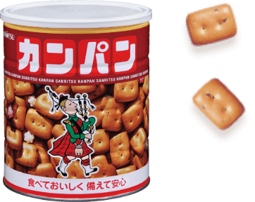 「缶入カンパン」発売